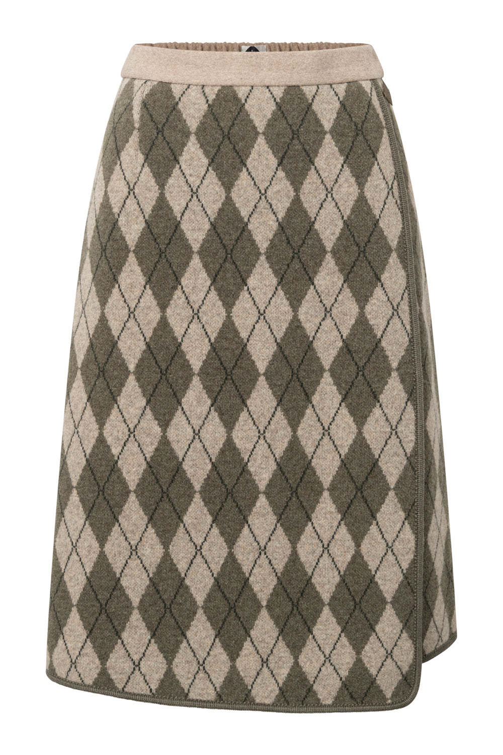 Damen Rock Franzi Argyle
