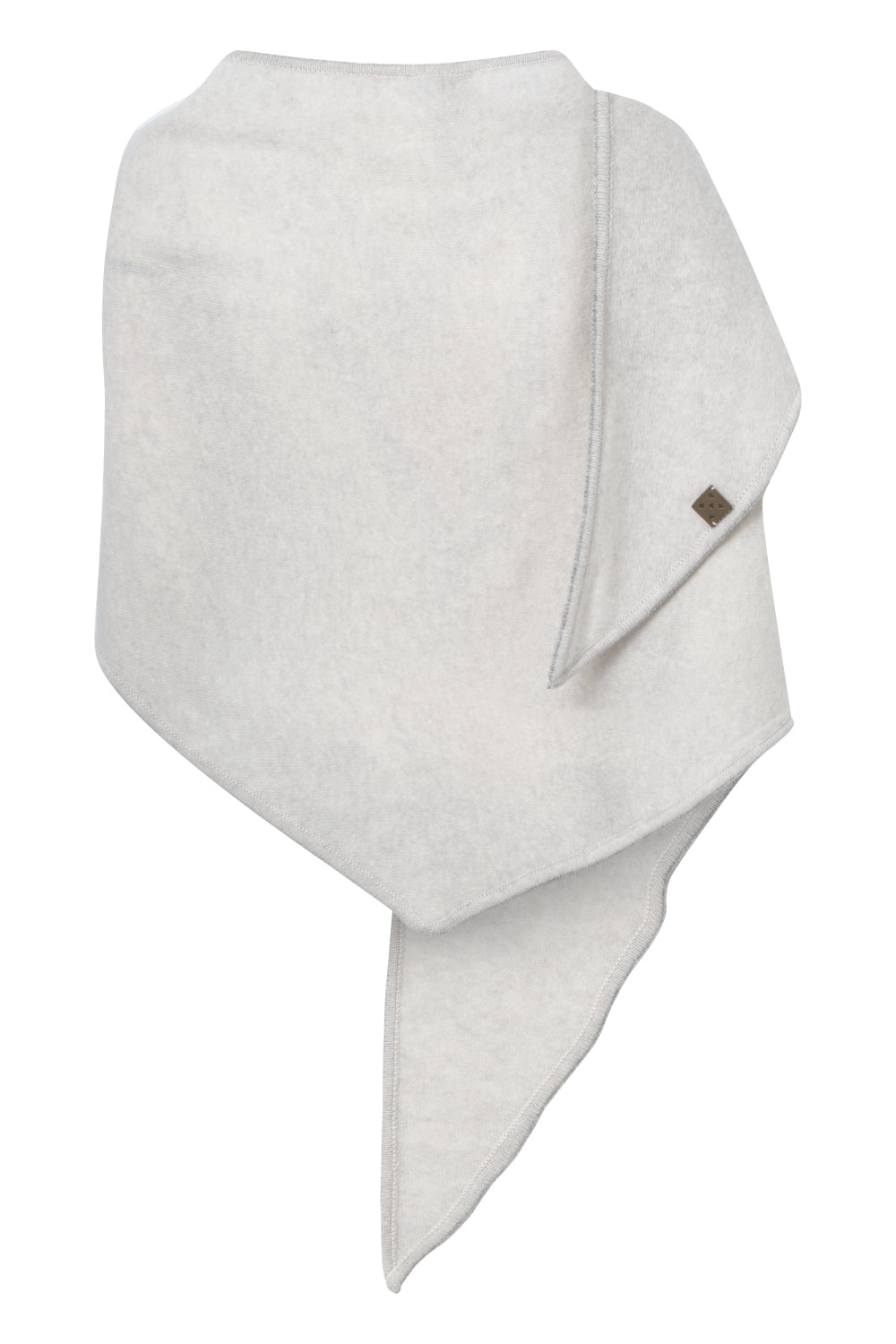 Stapf Women Scarf Bibi  – 100% virgin wool, sustainable – white - 88793803 - 111