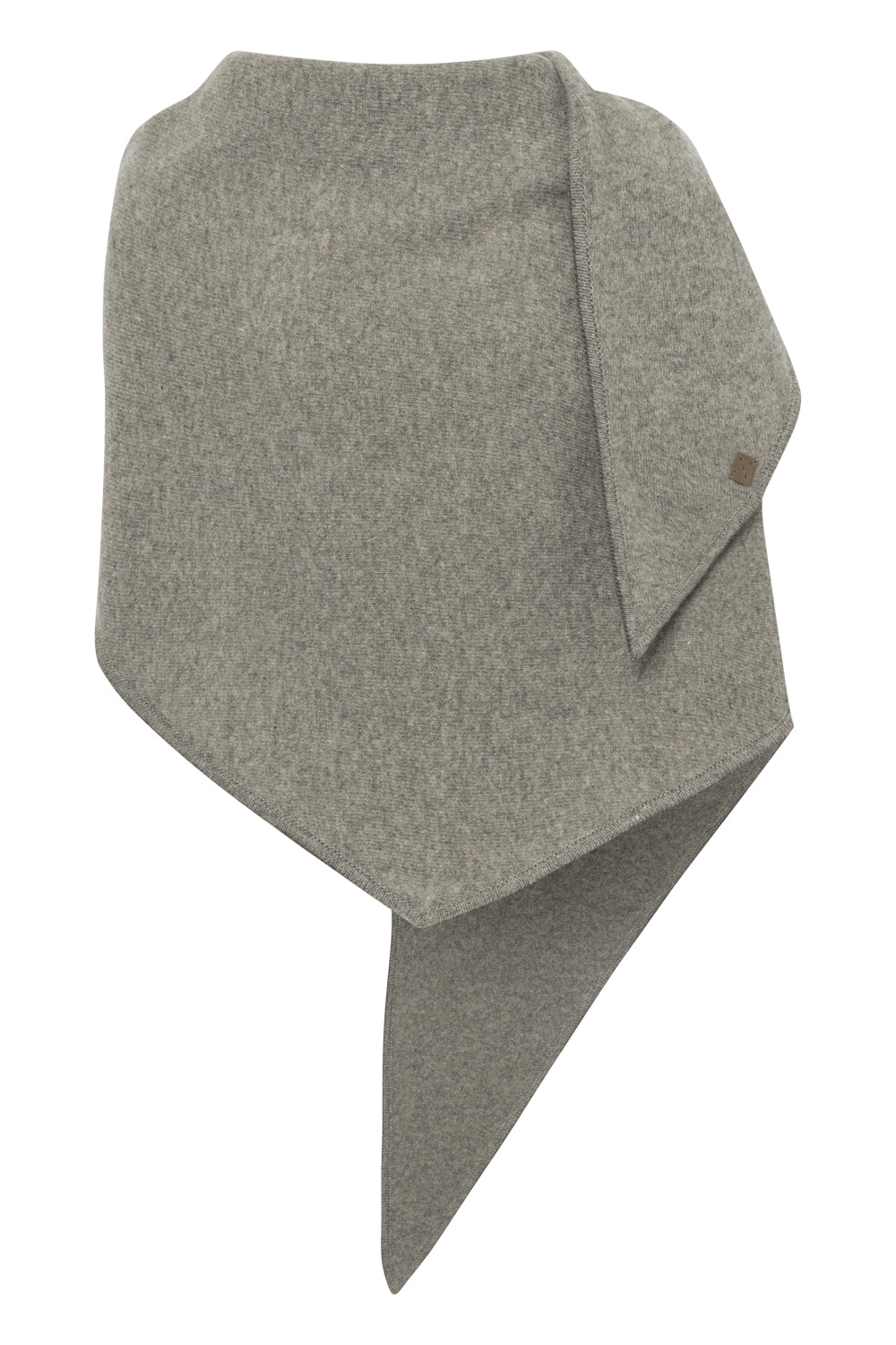 Stapf Women Scarf Bibi  – 100% virgin wool, sustainable – grey - 99193903-816