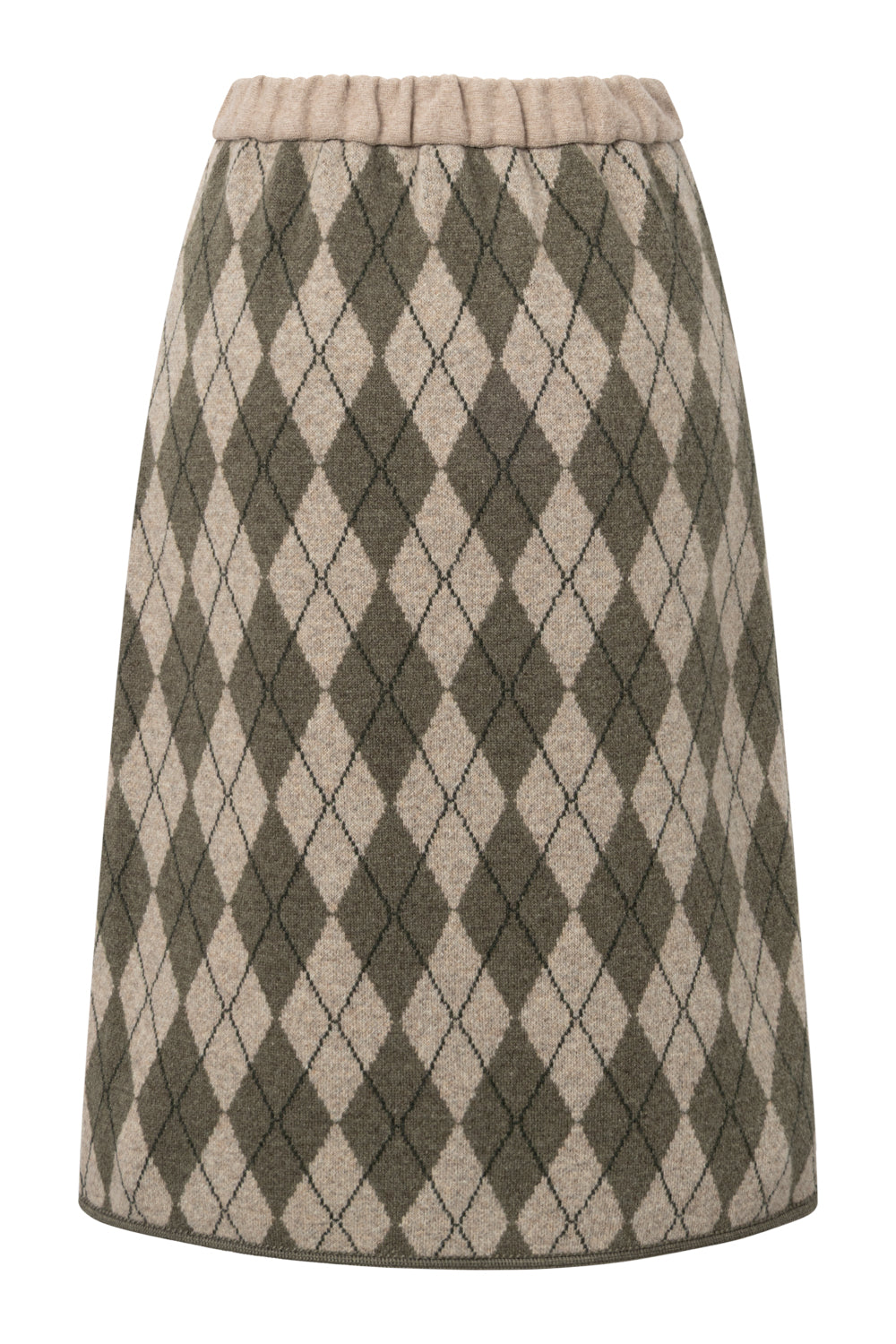 Damen Rock Franzi Argyle