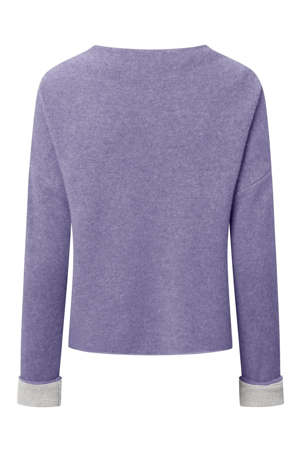 Damen Pullover Nicoletta – Boxy Fit, Doubleface-Walk aus 50% Lammwolle & 50% GOTS-zertifizierter Baumwolle-88760300-415