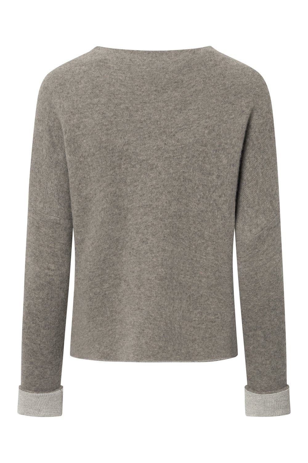 Damen Pullover Nicoletta  – Boxy Fit, Doubleface-Walk aus 50% Lammwolle & 50% GOTS-zertifizierter Baumwolle-88760300-816