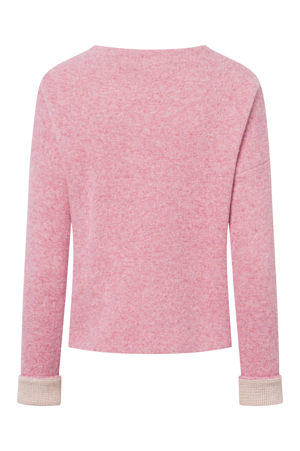 Damen Pullover Nicoletta  – Boxy Fit, Doubleface-Walk aus 50% Lammwolle & 50% GOTS-zertifizierter Baumwolle-99760300-406