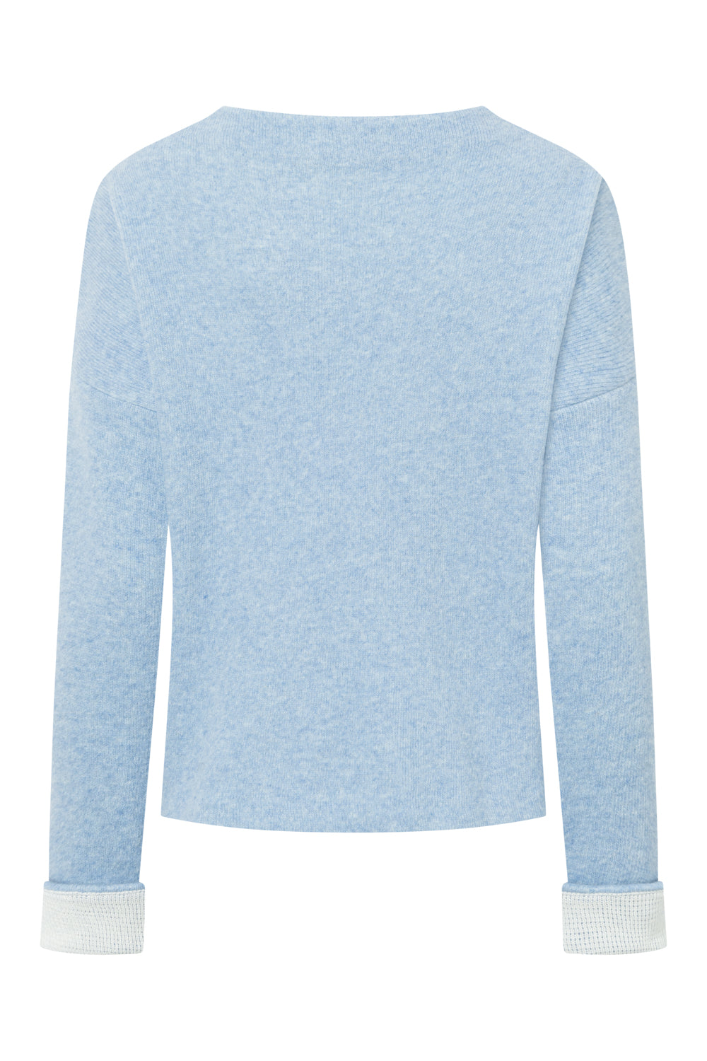 Damen Pullover Nicoletta  – Boxy Fit, Doubleface-Walk aus 50% Lammwolle & 50% GOTS-zertifizierter Baumwolle-88760300-604